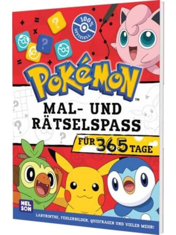 Nelson Buch - Pokémon Activity-Buch: Mal- und Rätselspaß für 36