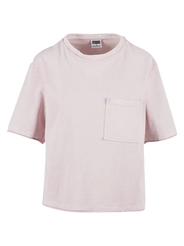 Urban Classics Urban Classics Ladies Washed Jersey Boxy Shirt in blushedrose