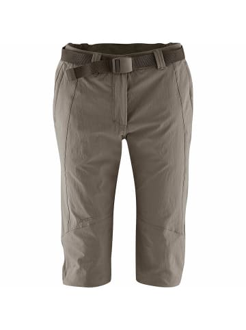 Maier Sports Caprihose Kluane in Braun