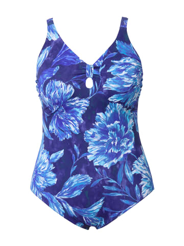 Ulla Popken Badeanzug in indigo