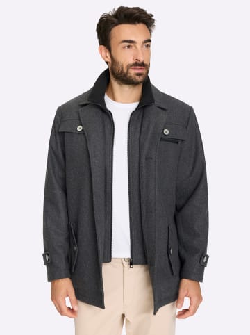 WITT WEIDEN Longjacke in graphit-meliert