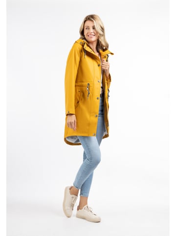 Usha Damen Regenmantel in Curry