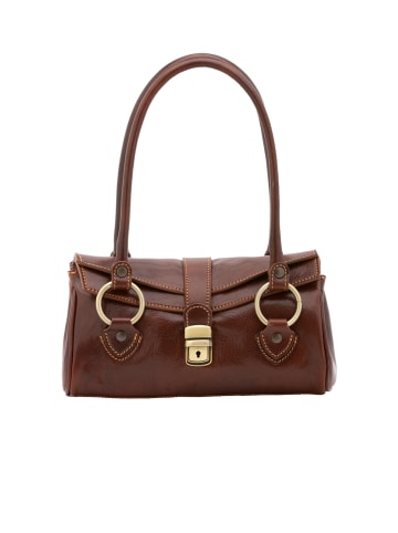 Viola Castellani Tasche mit Henkel in BROWN