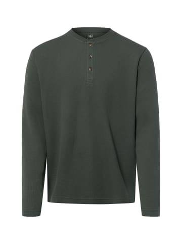 Nils Sundström Langarmshirt in khaki