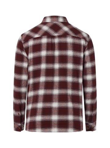 s.Oliver Hemd in bordeaux weiß