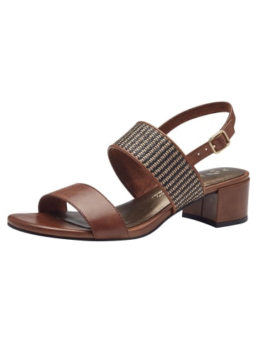 Marco Tozzi Sandalette in COGNAC COMB