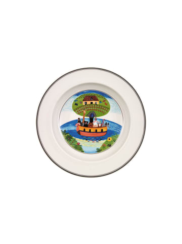 Villeroy & Boch Suppenteller Arche Noah Design Naif in Bunt ø 21 cm in bunt