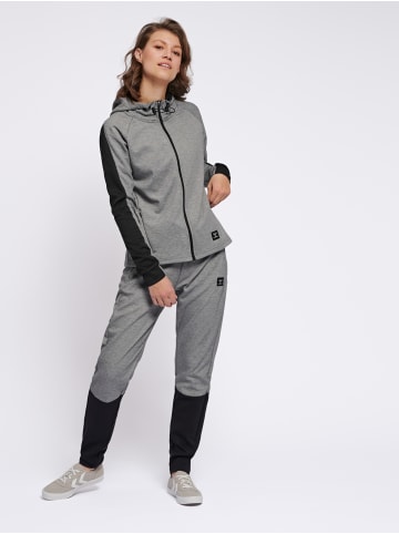 Hummel Reißverschluss Raglanärmel Hmlessi Multisport Damen in GREY MELANGE
