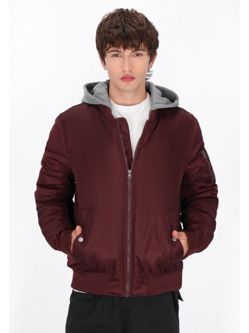 MO Jacket in burgundy