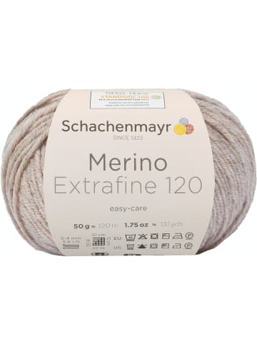 Schachenmayr since 1822 Handstrickgarne Merino Extrafine 120, 50g in Sand Meliert