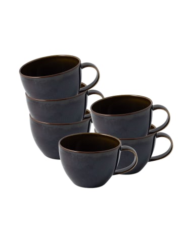 like. by Villeroy & Boch 6er Set Kaffeetassen Crafted 247 ml in Denim