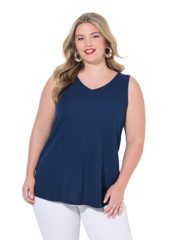 MIAMODA T-Shirt in dunkelblau