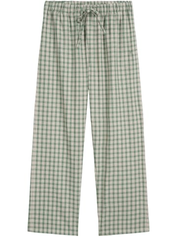 Marc O'Polo Pyjamahose Cozy Flannel in winter sage check