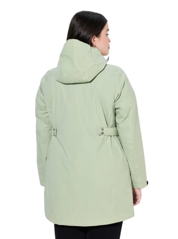 Ulla Popken Funktionsjacke in helles salbei