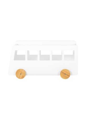 SoBuy Bücherregal in Reinweiß - (W) 33 x (H) 24 x (L) 68 cm
