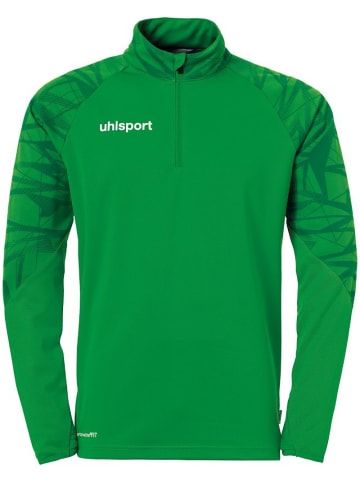 uhlsport  Trainingsjacke "Goal 25 1/4 Zip Top" in Grün