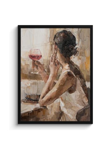 MuchoWow Poster mit Leiste Wein  (BxH)