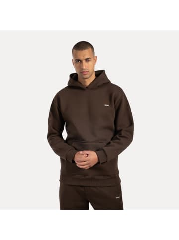 SMILODOX Hoodie Ilyas in Braun