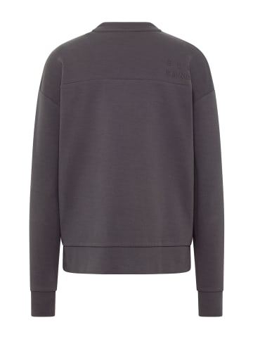 ELBSAND Zip-Jacke mit Stehkragen Enid in Charcoal