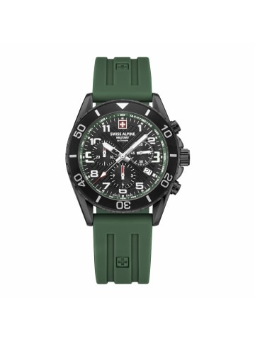 Swiss Alpine Military by Grovana Analoguhr für Herren in Grün