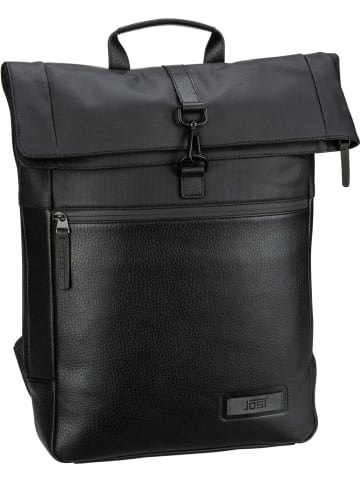 Jost Rolltop Rucksack Stockholm Backpack Courier in Black
