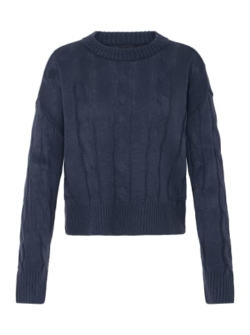 Oxmo Strickpullover OXKimni in Schwarz