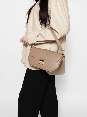 ROBERTA ROSSI Umhängetasche in TAUPE