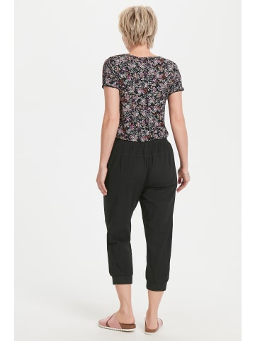 Kaffe Caprihose Naya Regular fit in Black deep