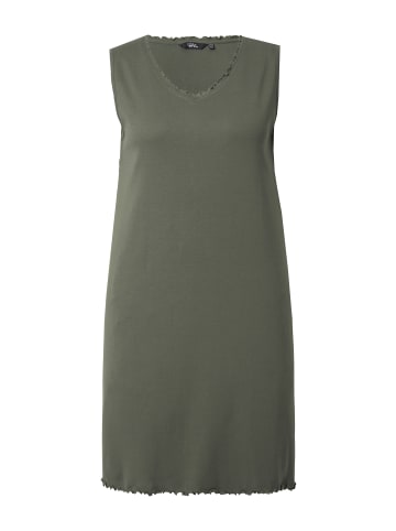 Ulla Popken Kleid in olivgrau