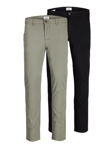 Jack & Jones Stoffhose / Chino JJIMARCO JJDAVE AK 2er Pack slim in verschiedene