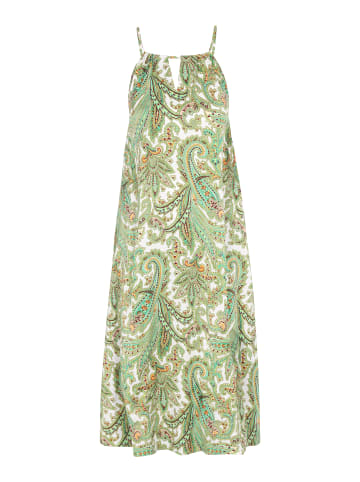IZIA Women Dress in green multicolor