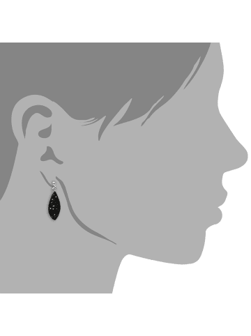 SilberDream Ohrringe 925 Sterling Silber Träne Ohrstecker