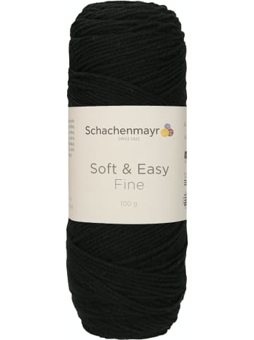 Schachenmayr since 1822 Handstrickgarne Soft & Easy Fine, 100g in Schwarz