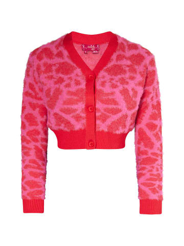 Swirly Damen Cardigan in PINK ROT