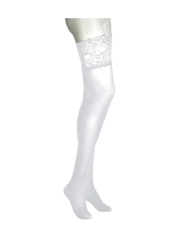 Trasparenze Halterlose Strümpfe Lucrezia in bianco