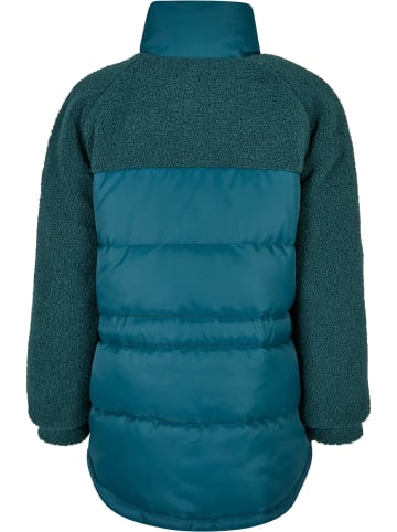 Urban Classics Urban Classics Damen Ladies Sherpa Mix Puffer Jacket in jasper