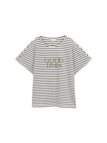 Tom Tailor T-Shirt in offwhite navy tee stripe