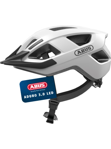 ABUS Fahrradhelm Aduro 3.0 LED in glacier blue