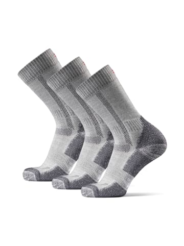 DANISH ENDURANCE Socken Classic Hiking Crew in hellgrau