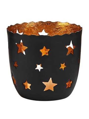 Butlers Teelichthalter DELIGHT Sterne 6er-Set in Schwarz