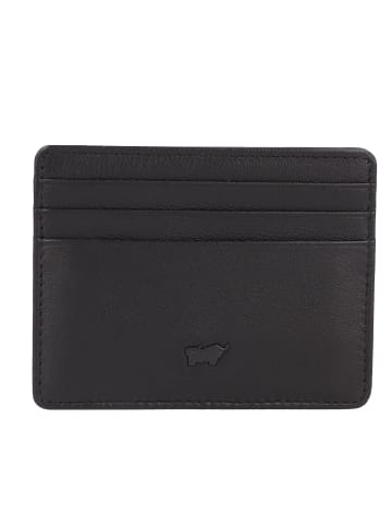 Hannes Kreditkartenetui RFID Schutz Leder 10.5 cm schwarz