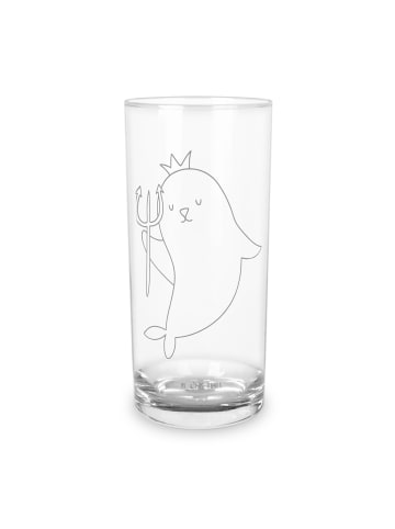 Mr. & Mrs. Panda Glas Sternzeichen Wassermann ohne Spruch in Transparent