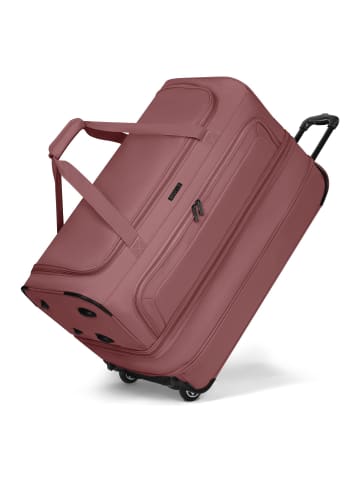 Redolz Duffle Essentials 2-Rollen Reisetasche 70 cm L mit Dehnfalte in rose
