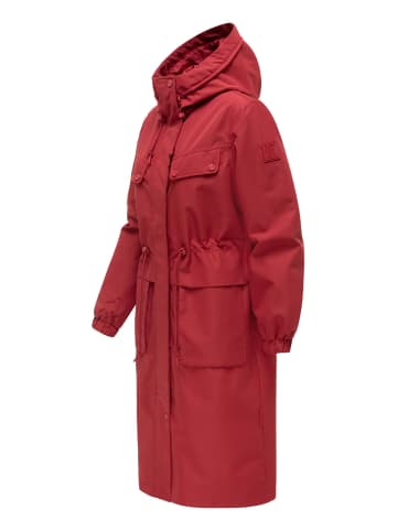 Navahoo Langmantel Kirschwind 14 in Velvet Red