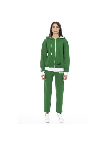 Baldinini Trend Zweifarbig Grün Baumwolle Damen Pullover