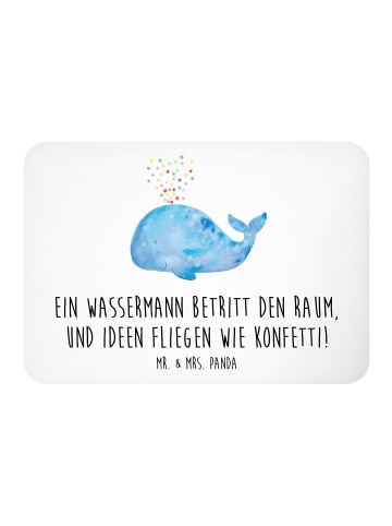 Mr. & Mrs. Panda Magnet Wassermann Ideenflug mit Spruch in Weiß