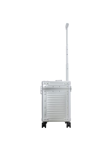 Aleon Classic 4 Rollen Pilotentrolley 44 cm in platinum