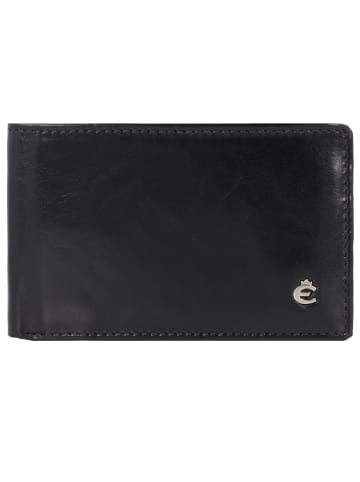 Esquire Toscana Geldbörse RFID Leder 11,5 cm in schwarz