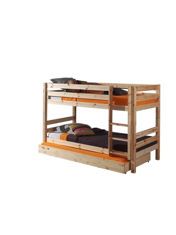 58 aufm Kessel ETAGENBETT Karolina 210x140x105 aus Massivholz in natur