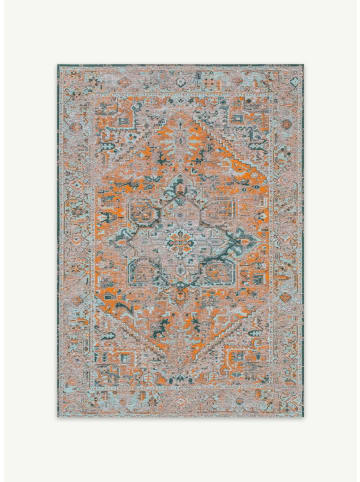 Louis de Poortere Teppich Bronzigreen in Multicolor